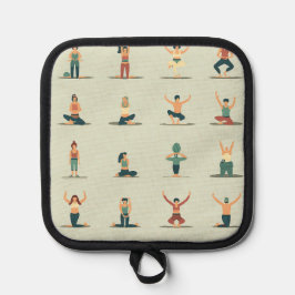 Porta Ollas Yoga, pilates, temático