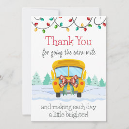 Porta Tarjeta de Regalo para Conductor de Autobús 