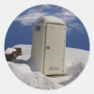 Portable Potty ~ pegatina
