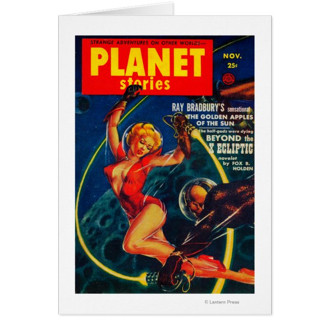 Portada 2 de la revista Planet Stories (Frente)