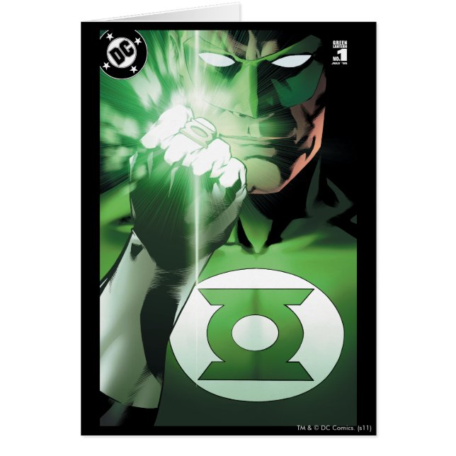 Portada de cierre de la Linterna Verde (Frente)