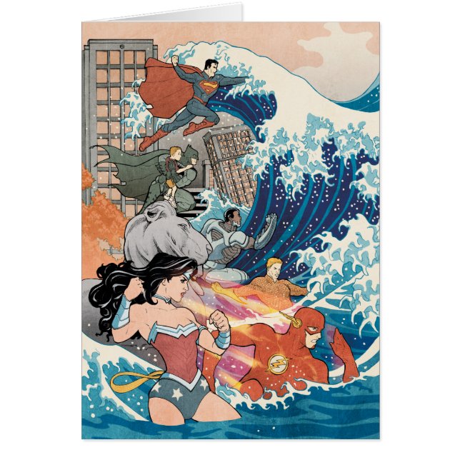 Portada de historietas de la Liga de la Justicia # (Frente)