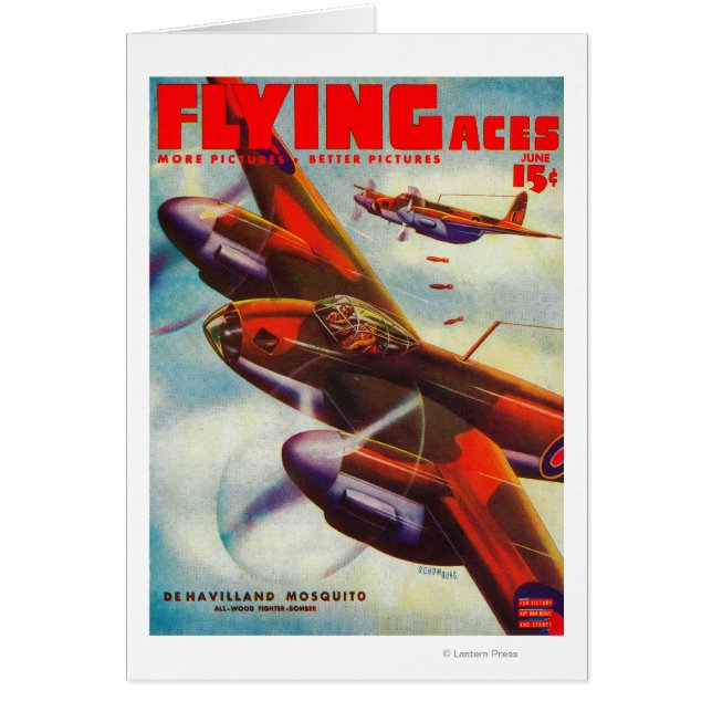 Portada de la revista Flying Aces 4 (Frente)