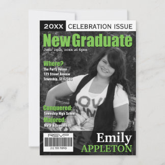 Portada de la revista Invitaciones a la Graduación