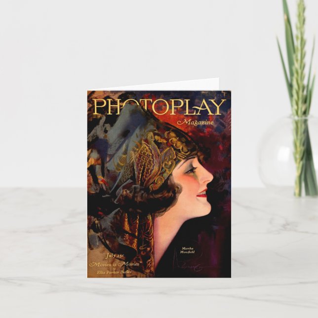 Portada de la revista Photoplay 1920 (Anverso)