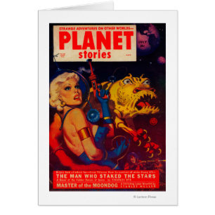Portada de la revista Planet Stories