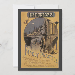 Portada de libro antiguo Doctor Dunlop's Family Pr