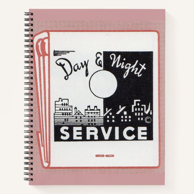 portada de libros antiguos de matchbook Día y serv (Anverso)