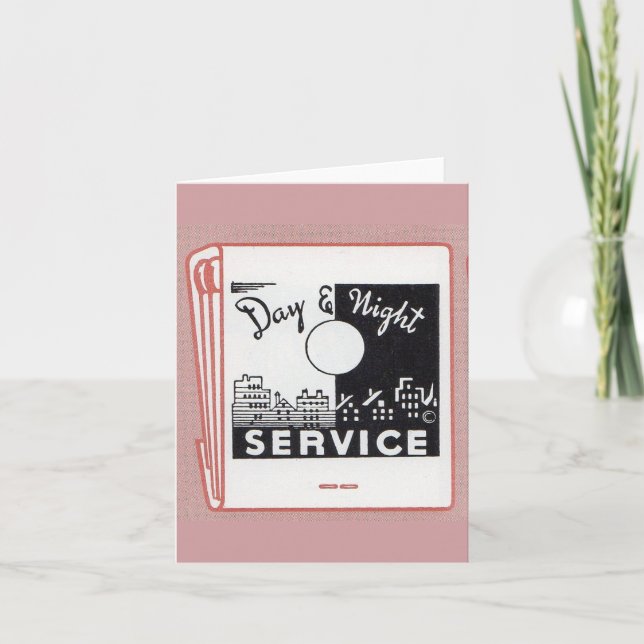 portada de libros antiguos de matchbook Día y serv (Anverso)