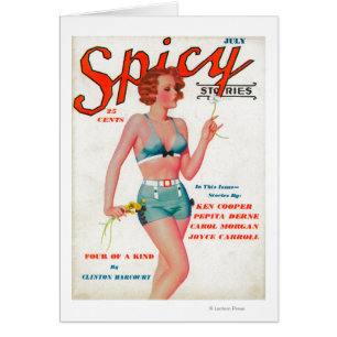 Portada de revista picante