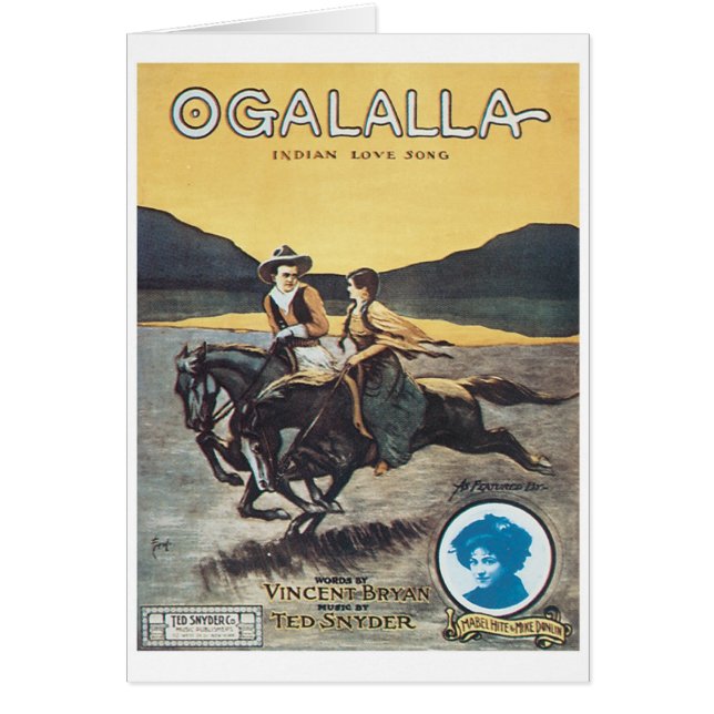 Portada del libro de canciones de amor indio de Og (Frente)