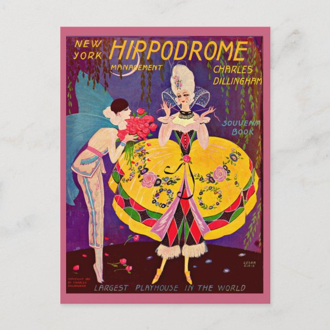 Portada del programa del Hippodrome de Nueva York  (Anverso)