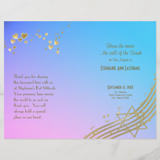 Portada del programa Love Song Bat Mitzvah