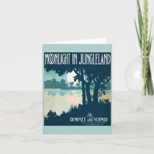 Portada musical de Jungleland de 1909