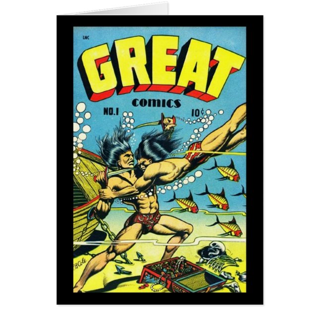 Portadas de Cómics Vintage Tarjetas (Frente)