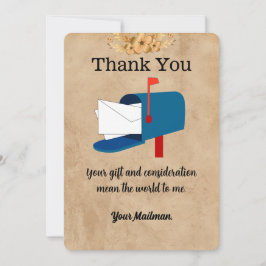 portador único de cartas Mailman Postal Mail Carri