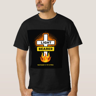Portadora ligera - Brilla por la camiseta de Jesús