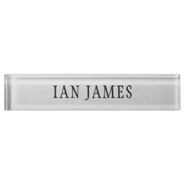 Portadoras de placa de la puerta - con nombre pers