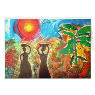 Portadores de agua del pueblo