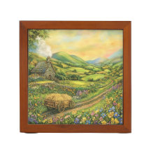 ESCENA RURAL IRLANDESA BONITA Y PACÍFICA
