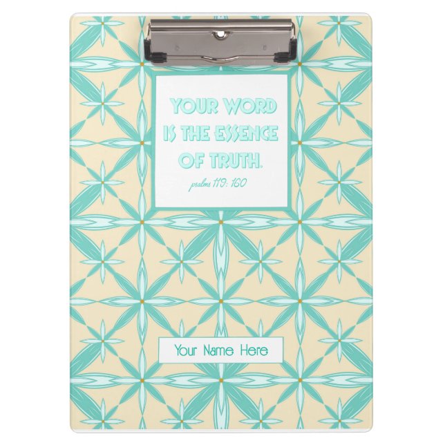 Portapapeles 2023 Tu Palabra es la Esencia de la V (Anverso)