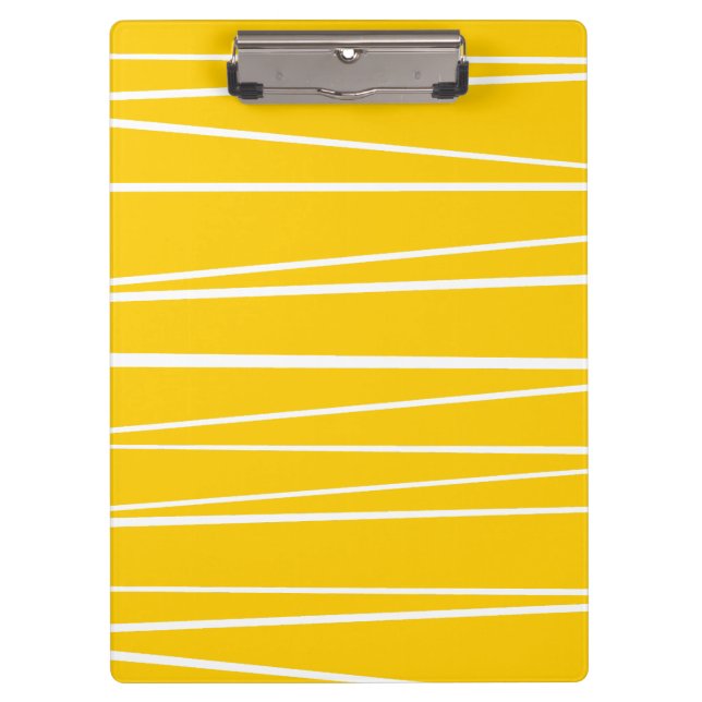 Portapapeles amarillo de banda española (Anverso)