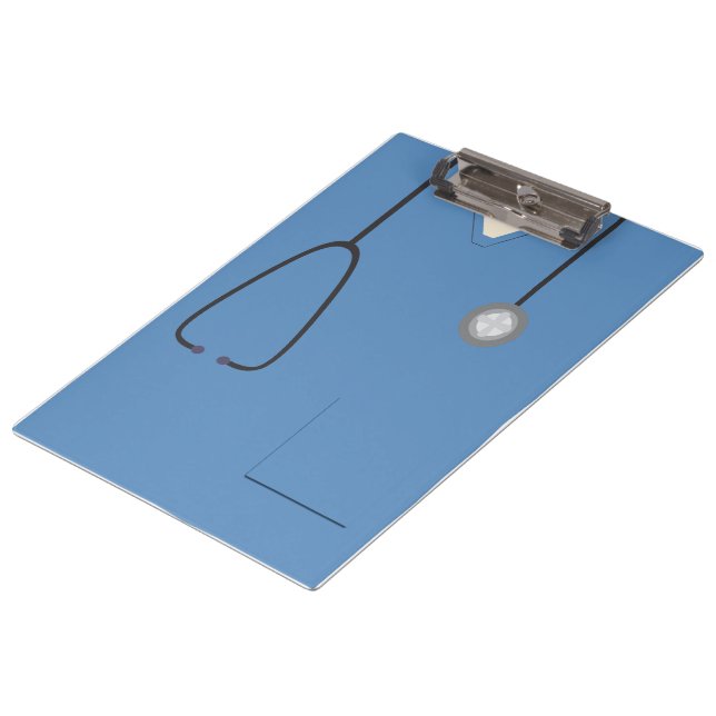 Portapapeles azul Médica de enfermería (Angular)