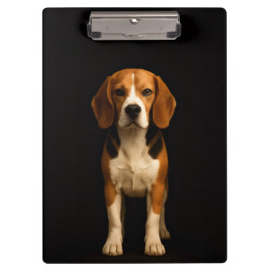 Portapapeles Black 4 Luxe, Beagle Amable