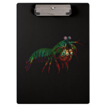 Portapapeles Black 4 Luxe, camarón mantis