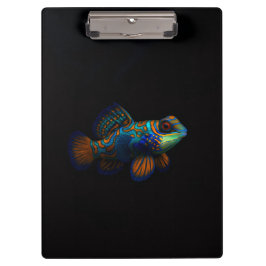 Portapapeles Black 4 Luxe con pez dragón mandarin