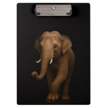 Portapapeles Black 4 Luxe, Elefante Indio