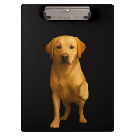 Portapapeles Black 4 Luxe, Labrador tierno