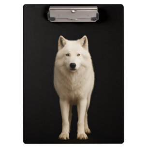 Portapapeles Black 4 Luxe, Lobo Ártico Marfil
