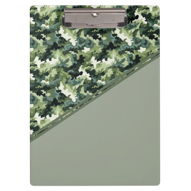 Portapapeles Camo militar (Anverso)