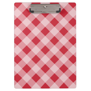 Portapapeles clásico de Gingham