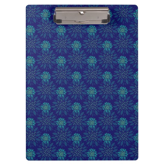 Portapapeles con Estampado Floral (Anverso)