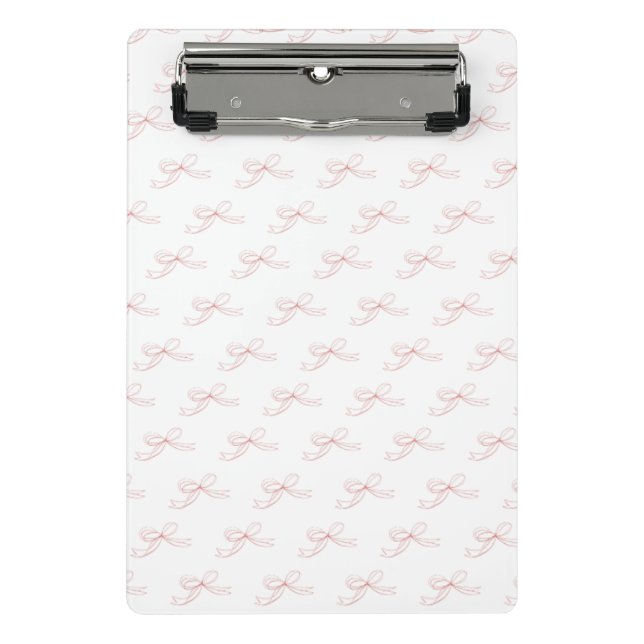 Portapapeles con lazos mini (Anverso)