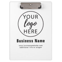 Portapapeles con logotipo empresarial personalizad