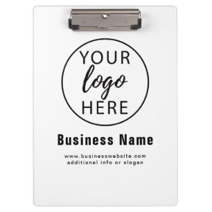 Portapapeles con logotipo empresarial personalizad