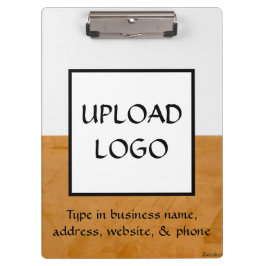 Portapapeles con logotipo personalizado para agent