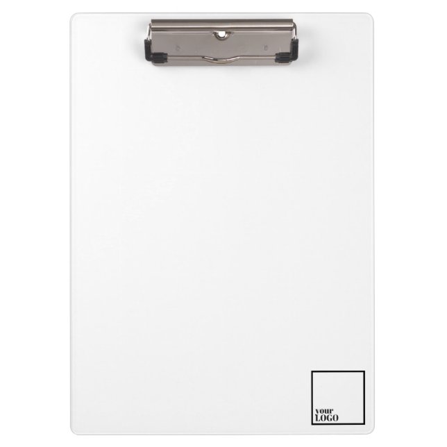 Portapapeles con marca de personalizado (Anverso)