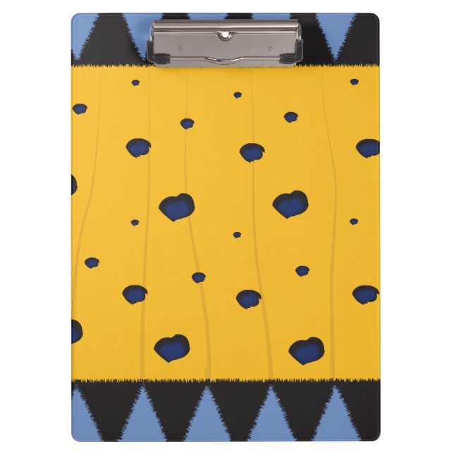 Portapapeles con patrones (Anverso)