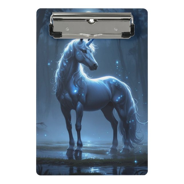 Portapapeles con tema de Unicornio (Anverso)