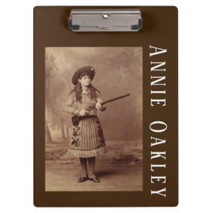 Portapapeles de Annie Oakley Sharpshooter