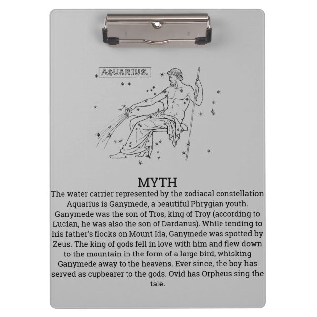 Portapapeles de Aquarius (Anverso)
