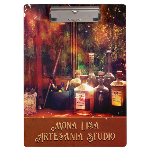 Portapapeles de Art Studio (personalizable) (Anverso)