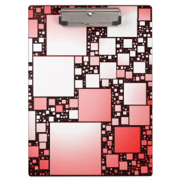 Portapapeles de baile de la Plaza Roja y Blanca