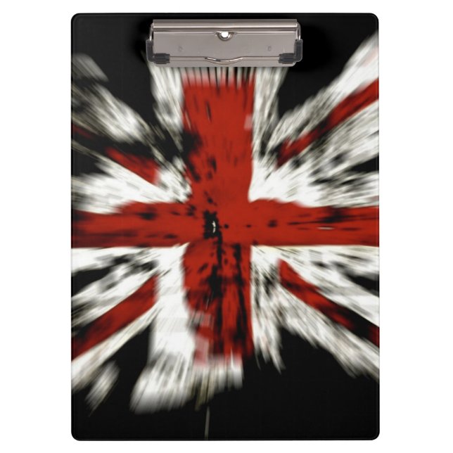 Portapapeles de bandera británica (Anverso)