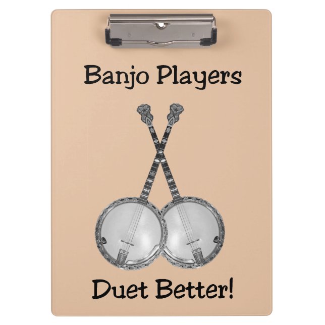 Portapapeles de banjo (Anverso)