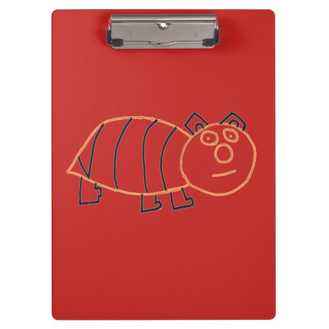 Portapapeles de Bee Bear A4 (Anverso)